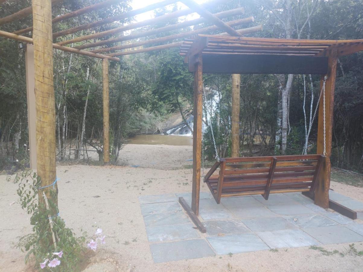 CASA LUXO-água quente-banheira-lareira-cachoeira. Pedra Azul  Exterior foto